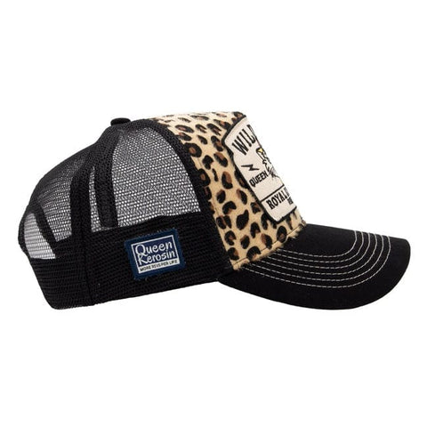 Queen Kerosin Royal Kitten Club cap leopard wash KING KEROSIN MOTOVEIKALS 21