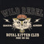 Queen Kerosin Royal Kitten Club t-shirt blue KING KEROSIN MOTOVEIKALS 21
