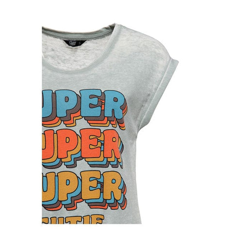 Queen Kerosin Super cutie t-shirt smoke green KING KEROSIN MOTOVEIKALS 21