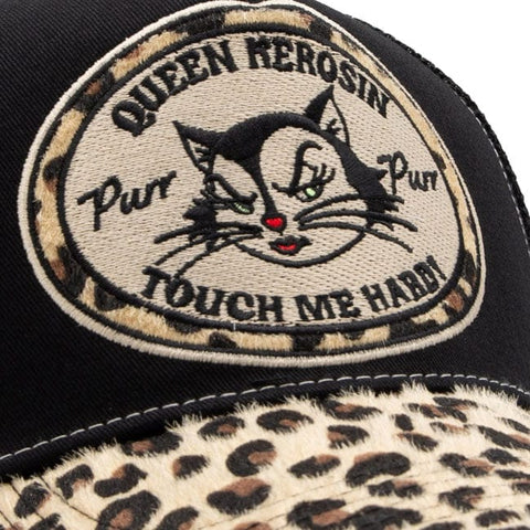 Queen Kerosin Touch me hard cap leopard wash KING KEROSIN MOTOVEIKALS 21