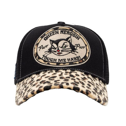 Queen Kerosin Touch me hard cap leopard wash KING KEROSIN MOTOVEIKALS 21