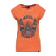 Queen Kerosin Wild & Free t-shirt harvest pumpkin KING KEROSIN MOTOVEIKALS 21