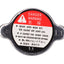 radiator cap for Rieju RR, MRX, RRX, SMX 50, Yamaha DT 50 R, MBK X-Limit 50 OEM STANDARD MOTOVEIKALS 21