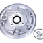 rear brake base plate Polini for Vespa 50 N, S, ET3 Smallframe 50-125cc POLINI MOTOVEIKALS 21