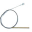 Rear brake cable for Lohner 125cc scooter MOGA MOTOVEIKALS 21