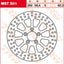 Rear Brake Disc Xl/Bt TRW TRW MOTOVEIKALS 21