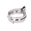 rear exhaust clamp chromed 2-part for Simson S50, S51, SR53, S70, S83, SR50, SR80 DIVERSE / IMPORT MOTOVEIKALS 21