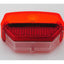 Rear light glass ULO 65mm 110mm red orange white for Zündapp, Kreidler, Hercules moped mokick, Puch ULO MOTOVEIKALS 21