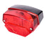 Rear light ULO color glass red for Hercules, Kreidler, Zündapp, Puch, BMW ULO MOTOVEIKALS 21