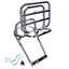 rear luggage rack folding chromed for Vespa Primavera ET3, V50, V90, PK RMS MOTOVEIKALS 21