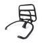 Rear rack, fold down -MOTO NOSTRA-  Vespa Primavera 50 (ZAPC53100, ZAPC53200), Vespa Primavera 125 (ZAPM81100), Vespa Primavera 150 (ZAPM81200), Vespa Sprint 50 (ZAPC53101, ZAPC53201), Vespa Sprint 125 (RP8M82111, ZAPM81300, ZAPM81301) - black MOTO NOSTRA MOTOVEIKALS 21