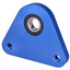 rear wheel bearing plate swiing racing aluminum blue for Piaggio Ciao, Si, Bravo, Boxer SWIING MOTOVEIKALS 21