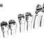 Risers Big Buf 4" Chr DRAG SPECIALTIES DRAG SPECIALTIES MOTOVEIKALS 21