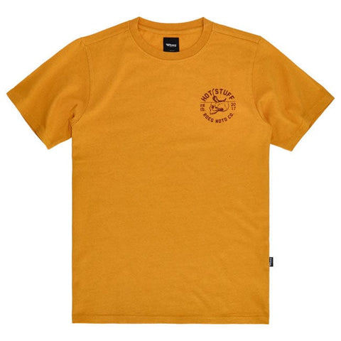 Roeg Pepper t-shirt ochre ROEG MOTOVEIKALS 21