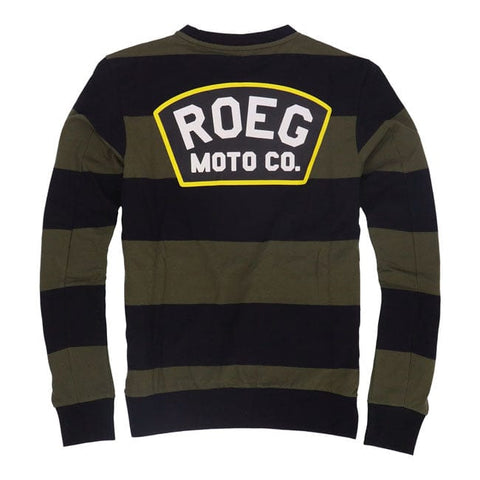 Roeg Shawn stripe sweatshirt army/black ROEG MOTOVEIKALS 21