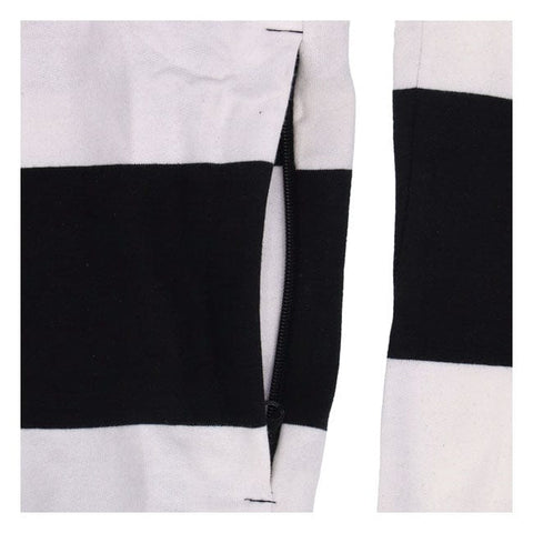 Roeg Shawn stripe sweatshirt off-white/black ROEG MOTOVEIKALS 21