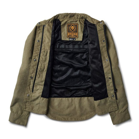 Roland Sands Appian 74 ladies riding shirt sage ROLAND SANDS DESIGN MOTOVEIKALS 21