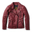 Roland Sands Atherton 74 ladies jacket merlot ROLAND SANDS DESIGN MOTOVEIKALS 21