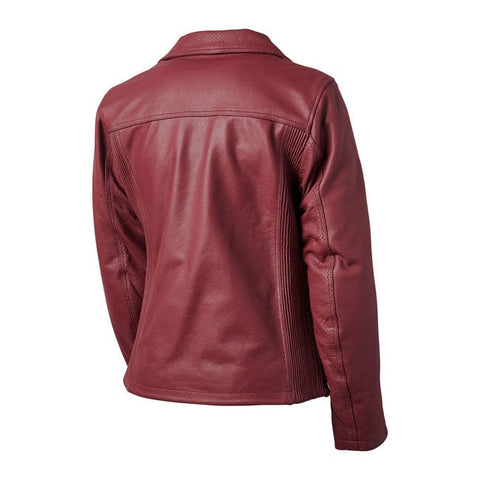 Roland Sands Atherton 74 ladies jacket merlot ROLAND SANDS DESIGN MOTOVEIKALS 21