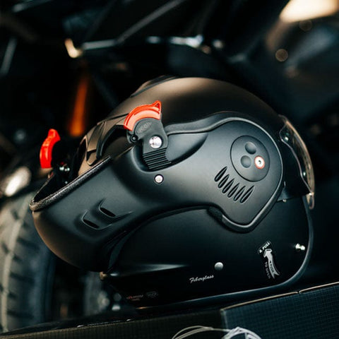 Roof Boxer Alpha helmet matt black ROOF MOTOVEIKALS 21
