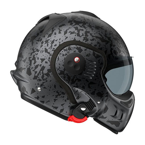 Roof Boxer Alpha helmet matt graphite ROOF MOTOVEIKALS 21