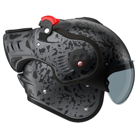Roof Boxer Alpha helmet matt graphite ROOF MOTOVEIKALS 21