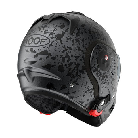Roof Boxer Alpha helmet matt graphite ROOF MOTOVEIKALS 21