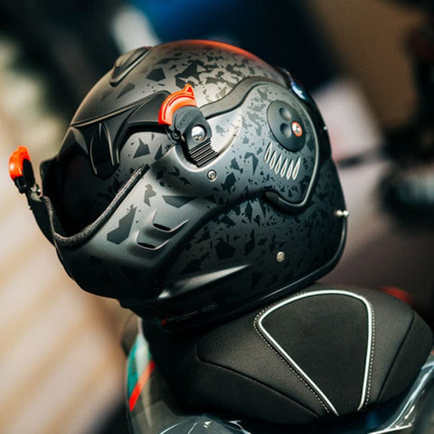 Roof Boxer Alpha helmet matt graphite ROOF MOTOVEIKALS 21