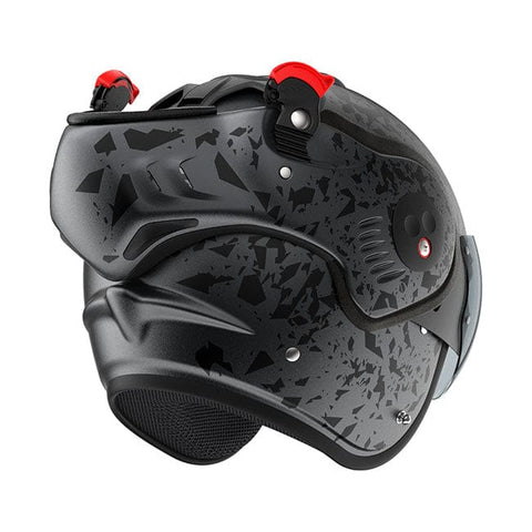 Roof Boxer Alpha helmet matt graphite ROOF MOTOVEIKALS 21