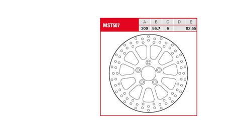 Rotor Trw TRW TRW MOTOVEIKALS 21