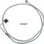 Rr Brake Line 87-99 Flst DRAG SPECIALTIES DRAG SPECIALTIES MOTOVEIKALS 21