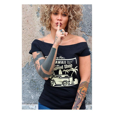 Rusty Pistons Hawaii female t-shirt RUSTY PISTONS MOTOVEIKALS 21