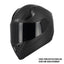 S-Line ķivere Full face S441 Black Matt Double visor + Pinlock L S-LINE MOTOVEIKALS 21