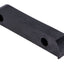 saddle mount clamping piece aluminum black for Puch Maxi N, S 101 OCTANE MOTOVEIKALS 21