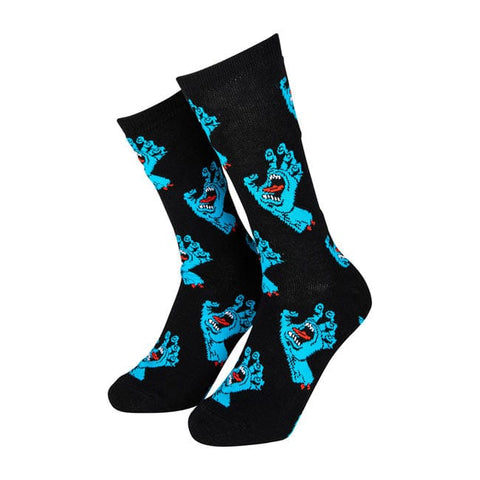 Santa Cruz Multi Hand Socks (2 Pack) white/black SANTA CRUZ MOTOVEIKALS 21