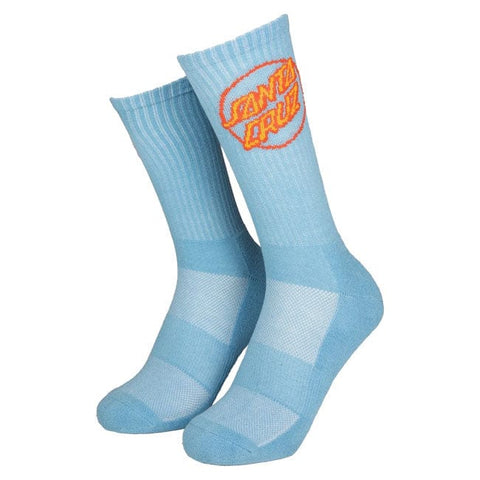 Santa Cruz Partial Dot sock pacific blue&black SANTA CRUZ MOTOVEIKALS 21
