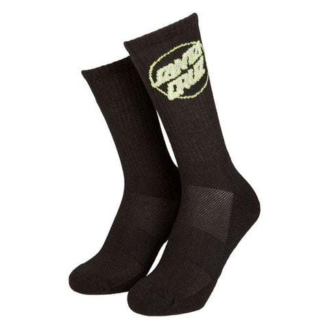 Santa Cruz Partial Dot sock pacific blue&black SANTA CRUZ MOTOVEIKALS 21