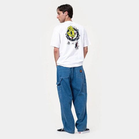 Santa Cruz Roskopp Screaming Target t-shirt white SANTA CRUZ MOTOVEIKALS 21