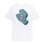 Santa Cruz Screaming Foam Hand t-shirt white SANTA CRUZ MOTOVEIKALS 21