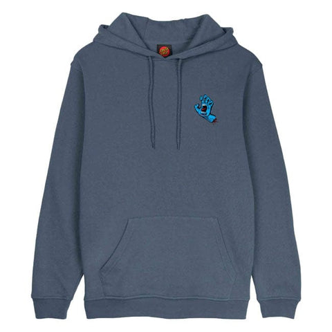 Santa Cruz Screaming Hand Chest hoodie storm gray SANTA CRUZ MOTOVEIKALS 21