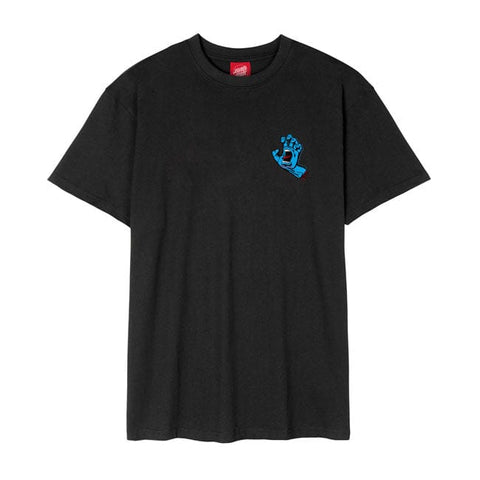 Santa Cruz Screaming Hand Chest t-shirt black SANTA CRUZ MOTOVEIKALS 21