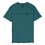 Santa Cruz Tonal Opus Dot Stripe t-shirt cosmic teal SANTA CRUZ MOTOVEIKALS 21