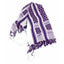 Scarf cotton 50cm 60cm white purple 40 gram for moped mokick DIVERSE / IMPORT MOTOVEIKALS 21