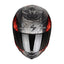 Scorpion EXO-391 Wolf ķivere matt black/silver/red SCORPION MOTOVEIKALS 21