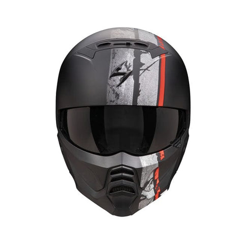 Scorpion Exo-Combat II Lord matt black/red SCORPION MOTOVEIKALS 21