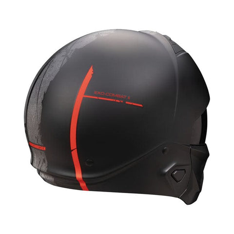 Scorpion Exo-Combat II Lord matt black/red SCORPION MOTOVEIKALS 21