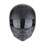 Scorpion EXO-Combat II Spiderweb matt black-silver SCORPION MOTOVEIKALS 21