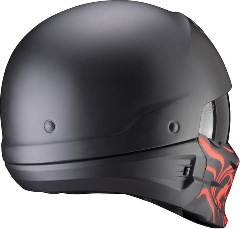 Scorpion ķivere EXO-Combat Evo Samurai MATT/RED L SCORPION MOTOVEIKALS 21