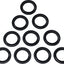 Seal Dust Wiper 41Mm 10Pk DRAG SPECIALTIES DRAG SPECIALTIES MOTOVEIKALS 21