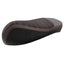 seat cover black, red stitch seam for Vespa GTS 125, 300 JN SEATS MOTOVEIKALS 21